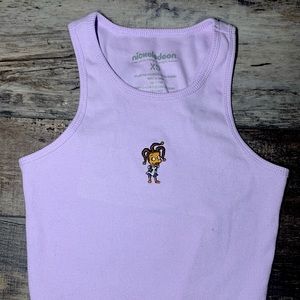 “Rug Rats” crop/tank top